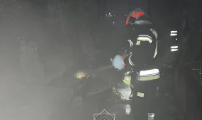 Өрт сөндірушілер тұрғын үйдегі өртті жедел сөндірді
