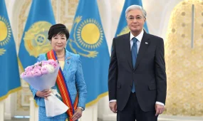 Президент Юрико Коикэні І дәрежелі «Достық» орденімен марапаттады