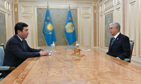 Президент Ерлан Қошановты қабылдады