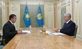 Президент Жеңіс Қасымбекті қабылдады
