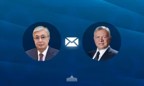 Токаев поздравил Короля Иордании