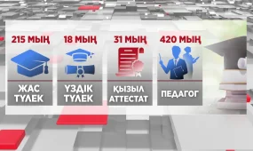 215 мың оқушы 11-сынып бітірді