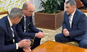 Министр водных ресурсов и ирригации Нуржан Нуржигитов обсудил вопросы сотрудничества с Вице-президентом ЕБРР