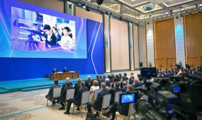 Президенты Казахстана и России дали старт строительству школы «Сириус» в Астане