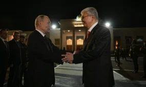 Президент Владимир Путинді елорда әуежайынан шығарып салды