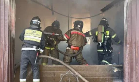 Сразу три дома загорелись на правобережье Астаны