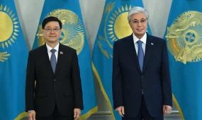 Президент Гонконг Арнаулы әкімшілік ауданы Әкімшілігінің Басшысы Джон Лимен кездесу өткізді
