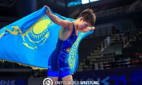 Сборная Казахстана завоевала 14 медалей Чемпионата Азии по борьбе