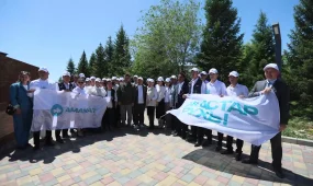 В селе Акжар Тарбагатайского района ВКО открылось новое здание районного филиала партии "AMANAT"