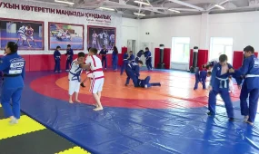 В поселке Актас Карагандинской области открылся новый физкультурно-оздоровительный комплекс в рамках предвыборной программы партии «AMANAT»