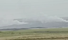 Павлодар облысында бүтін бір ауыл түтінге тұншығып отыр
