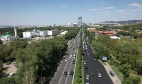 Алматыда Әл-Фараби даңғылында қозғалыс шектеледі
