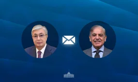 Мемлекет басшысы Пәкістан Премьер-министрі Шахбаз Шарифке хат жолдады