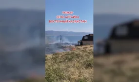 В ВКО объявлен высокий класс пожароопасности, жителей просят быть бдительными