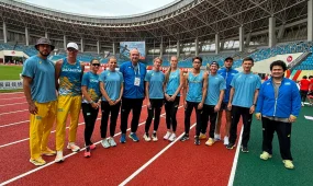 Сборная Казахстана по легкой атлетике завоевала золотую медаль на чемпионате Азии