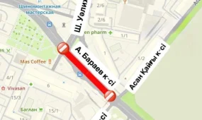 Астанада тағы бір көше уақытша жабылды