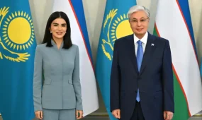 Президент Өзбекстан президенті Әкімшілігінің басшысы Саида Мирзиёеваны қабылдады