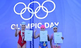 Olympic Day: Астанада триатлон және жүзуден жарыстар өтті