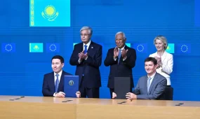 Қазақстан мен Еуропалық Одақ бірқатар құжатқа қол қойды