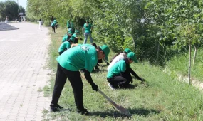 “Таза қала - ортақ жауапкершілік” экологиялық акциясы өтті