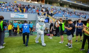 Необычную экоакцию провели на матче «Астана» и «Жеңіс»