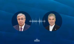 Мемлекет басшысы Түрікменстан Халк Маслахатының Төрағасы Гурбангулы Бердімұхамедовпен телефон арқылы сөйлесті