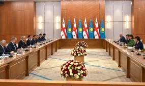 Қасым-Жомарт Тоқаев пен Ираклий Кобахидзе келіссөз жүргізді