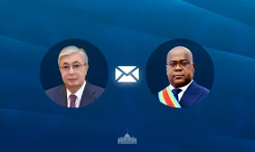 Глава государства направил поздравительную телеграмму Президенту Демократической Республики Конго