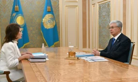 Аида Балаева отчиталась перед Президентом