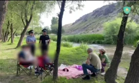 ШҚО-да полицейлер демалыс орындарында "Таза Қазақстан" акциясы аясында рейд өткізуде