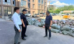 Астанада құрылыс қалдықтарын заңсыз төгуге бақылау күшейтілді: қаладағы құрылыс нысандарында рейд жүріп жатыр