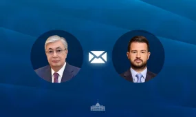 Мемлекет басшысы Черногория Президентіне құттықтау жеделхатын жолдады