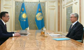 Қасым-Жомарт Тоқаев Қазақстан Халық Кеңесі Төрағасының орынбасары – Хатшылық басшысы Қанатбек Жайсанбаевты қабылдады