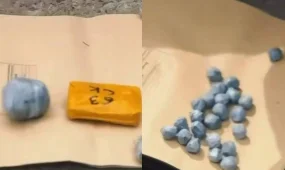Атырауда ер адамнан ірі көлемдегі синтетикалық есірткі тәркіленді