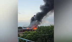 Сразу три пожара вспыхнули в Алматы и Алматинской области