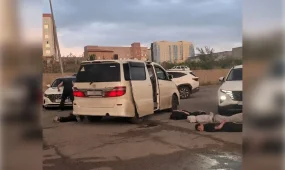 16 адам ұсталды: Қарағандыда супермаркет маңында болған төбелеске полиция араласты