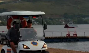 Спасатели казахстанских курортов пересели на элетрокары