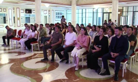 В Астане представители партии «Әділет» встретились с коллективом театра имени К. Куанышбаева