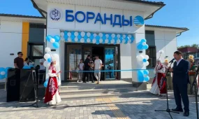 Боранды станциясы жолаушыларды жаңартылған теміржол вокзалында қарсы алады