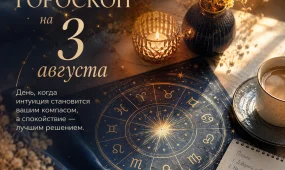 Фокус на главное: Что готовит день 3 августа вашему знаку зодиака