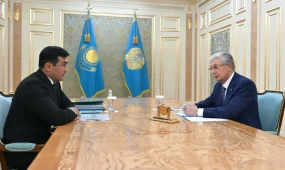 Президент «Бәйтерек» холдингінің басқарма төрағасы Рустам Қарағойшинді қабылдады