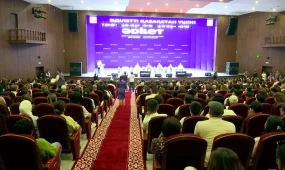 «Әділет» партиясының сайлауалды штабы қызылордалықтармен кездесті