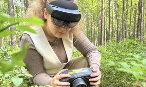 Очки, которые показывают грибы в лесу, изобрели учёные