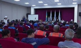 Члены партии «Байтақ» встретились с коллективом ТЭЦ-2 в Алматы