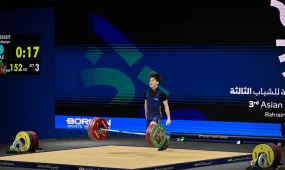 Казахстанский тяжелоатлет установил рекорд Азии