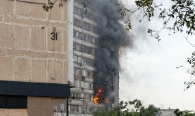 Многоэтажка горела в Актау
