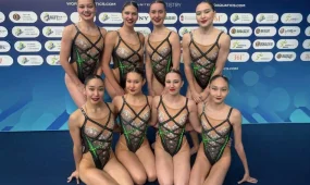 Қазақстан құрамасы әртістік жүзуден жасөспірімдер арасындағы әлем чемпионатында үздік ондыққа енді
