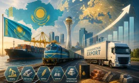 Казахстан всего за полгода нарастил экспорт до $40 млрд