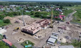 Новую школу на 120 мест строят в одном из пригородных сёл СКО
