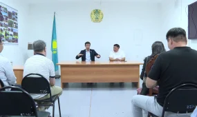 Члены партии «Байтақ» встретились с трудовым коллективом в Астане